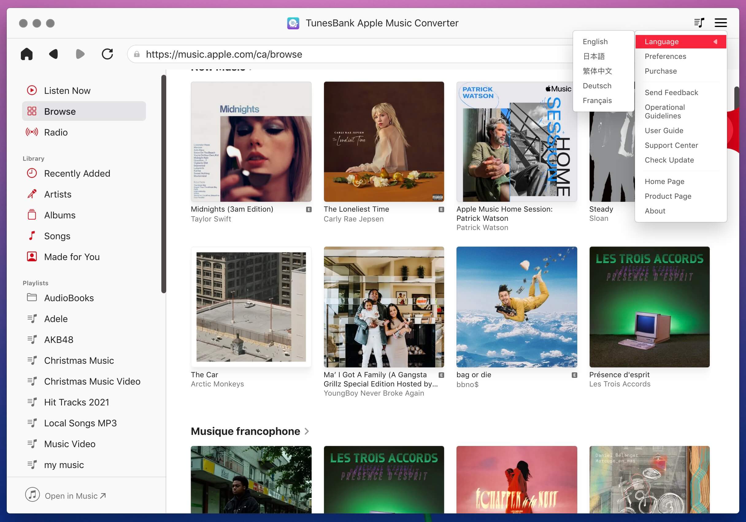 apple music converter for mac free