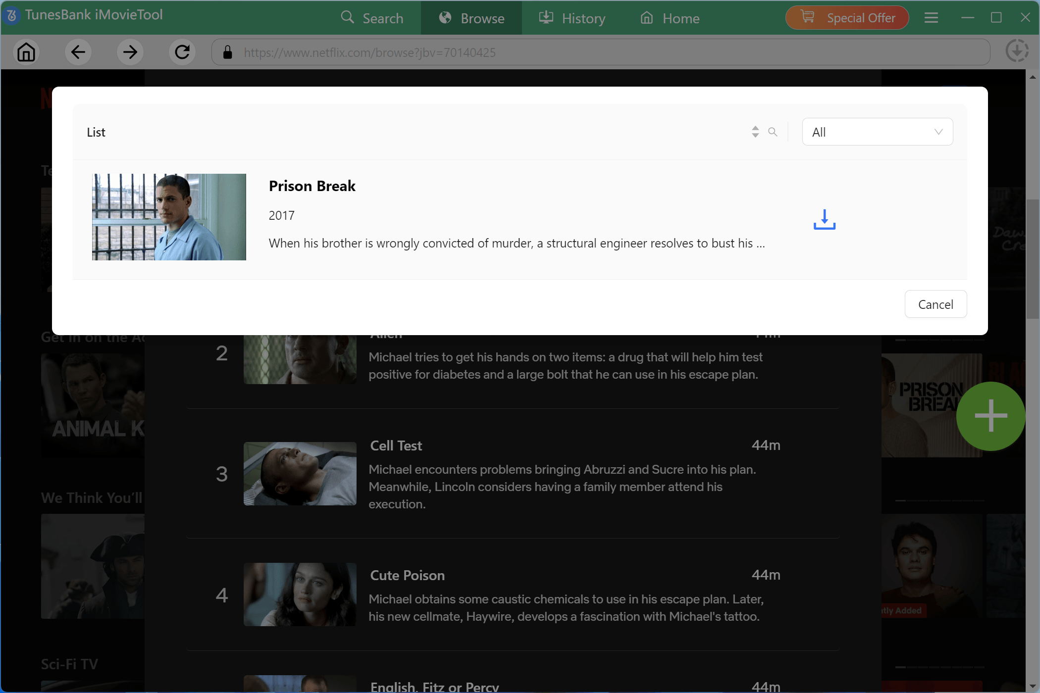 add netflix shows