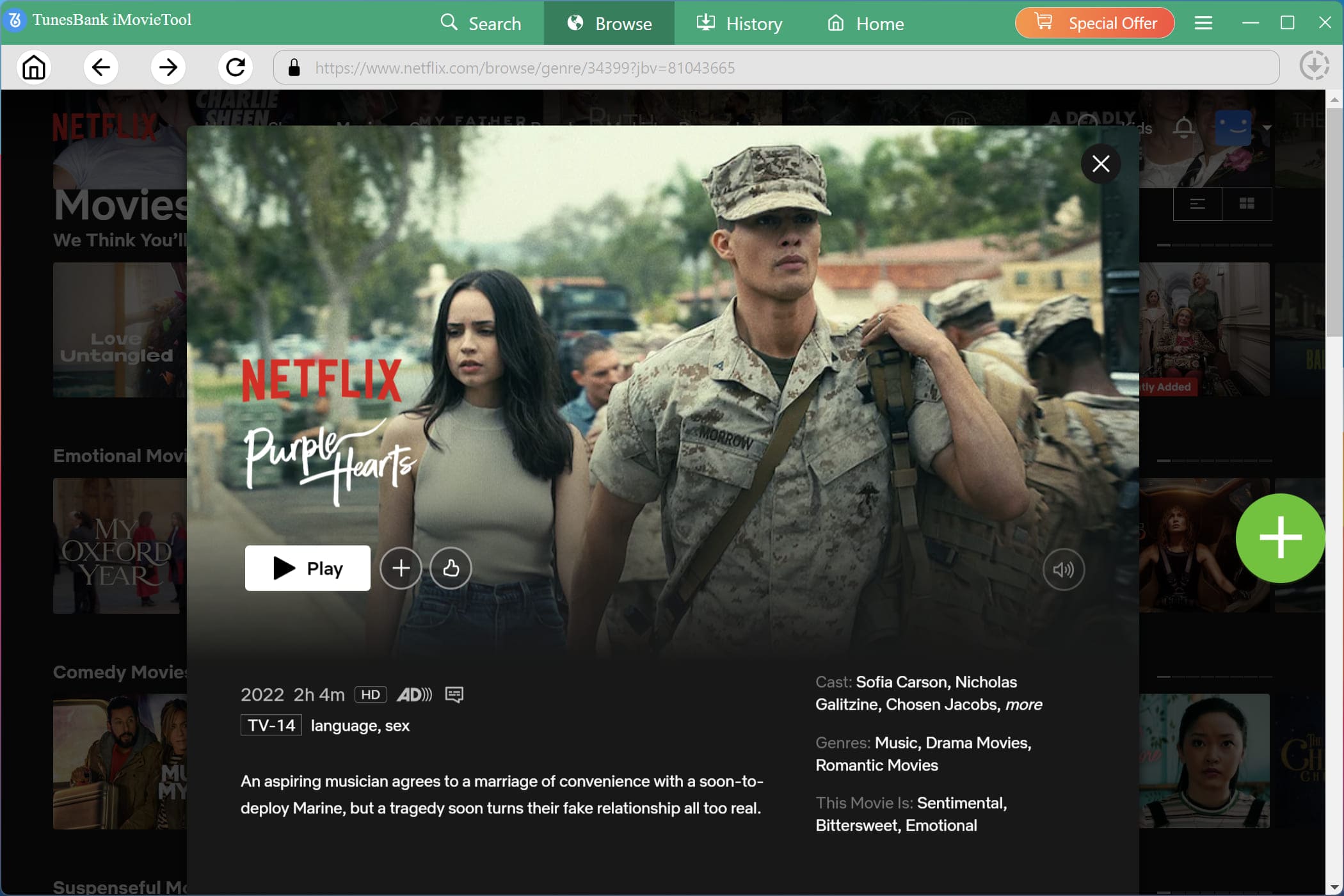 open netflx video