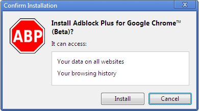 install AdBlock Plus