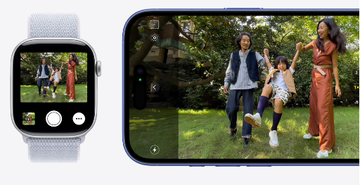 watch Disney Plus video on Apple Watch's camera