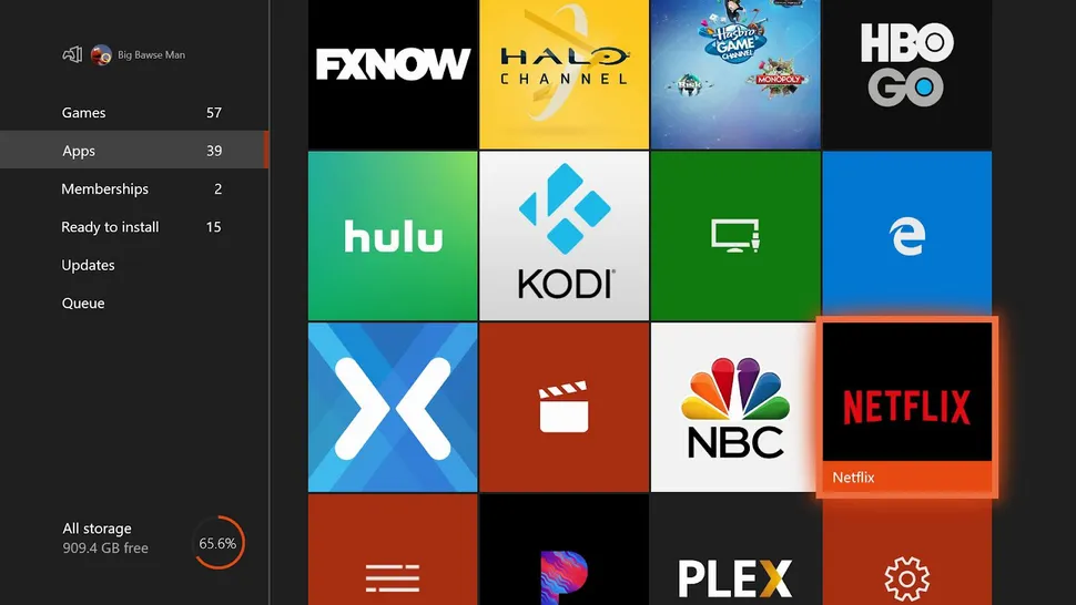 open Hulu on Xbox one